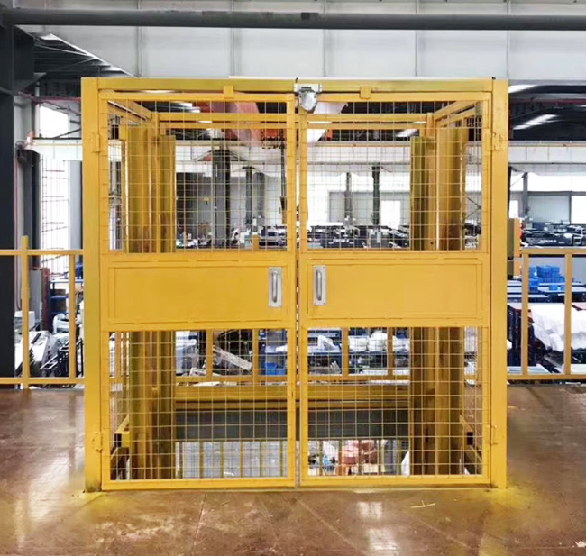 玉溪智能导轨式升降机亮相